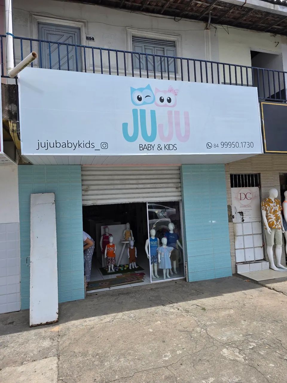 Repasse de loja de bebê e infantil
