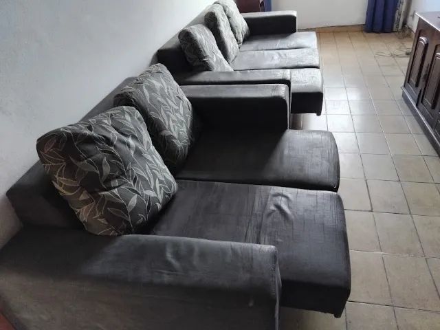 Sofá retrátil 2 e 3 lugares