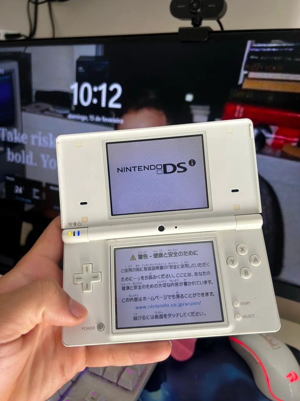 Nintendo DSi White (Edição Japonesa) - Raridade Conservada