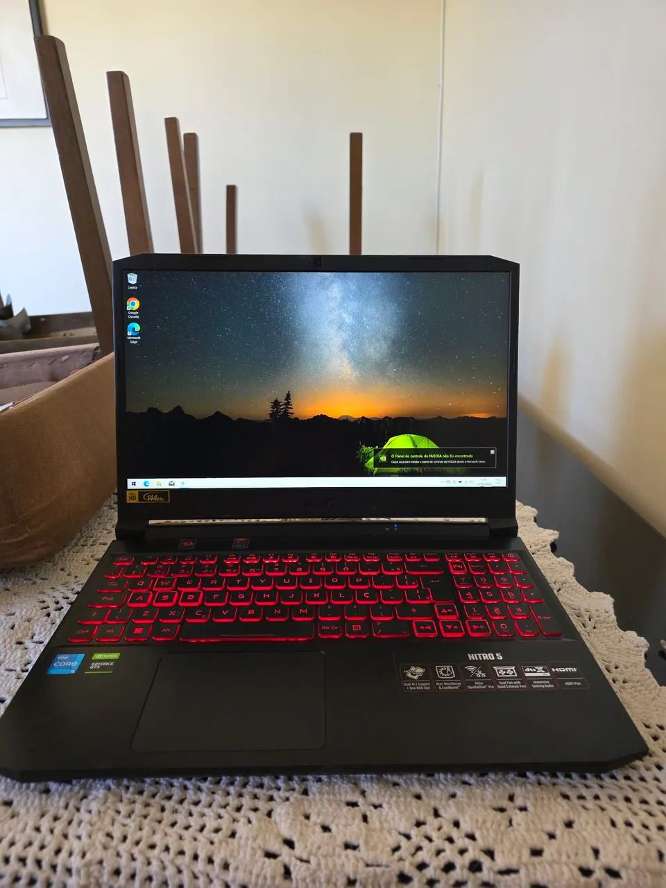 Notebook acer nitro 5, I5 11th e gtx 1650 - Foto 3