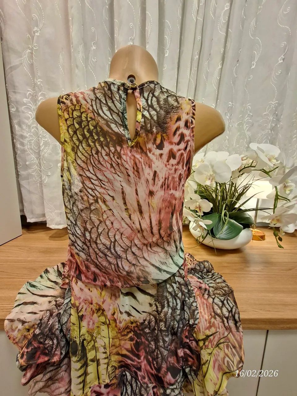 Vestido Curto Estampado - Foto 3