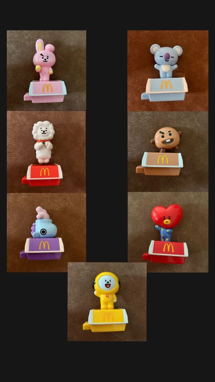     Coleção completa BT21 McDonald?s - Foto 2