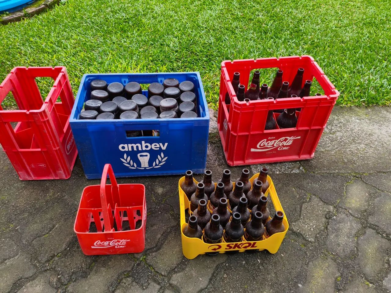 Engradados Cola Cola Antigos com e sem Garrafas - Foto 3