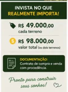 Terrenos Sertao Correas Tubarao SC - Foto 4