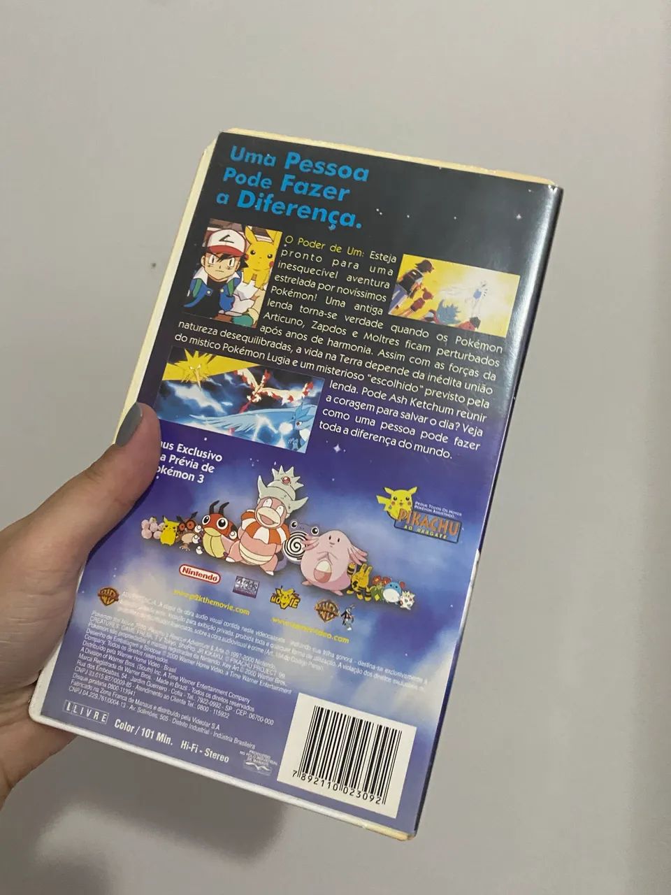 Fita VHS Pokémon 2000 - Foto 2