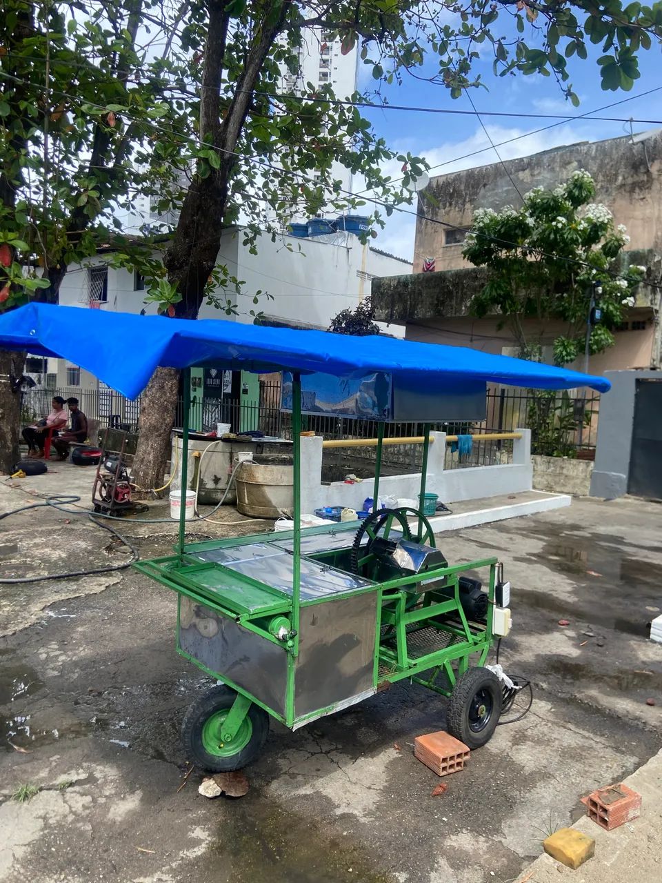 Carroça de caldo de cana