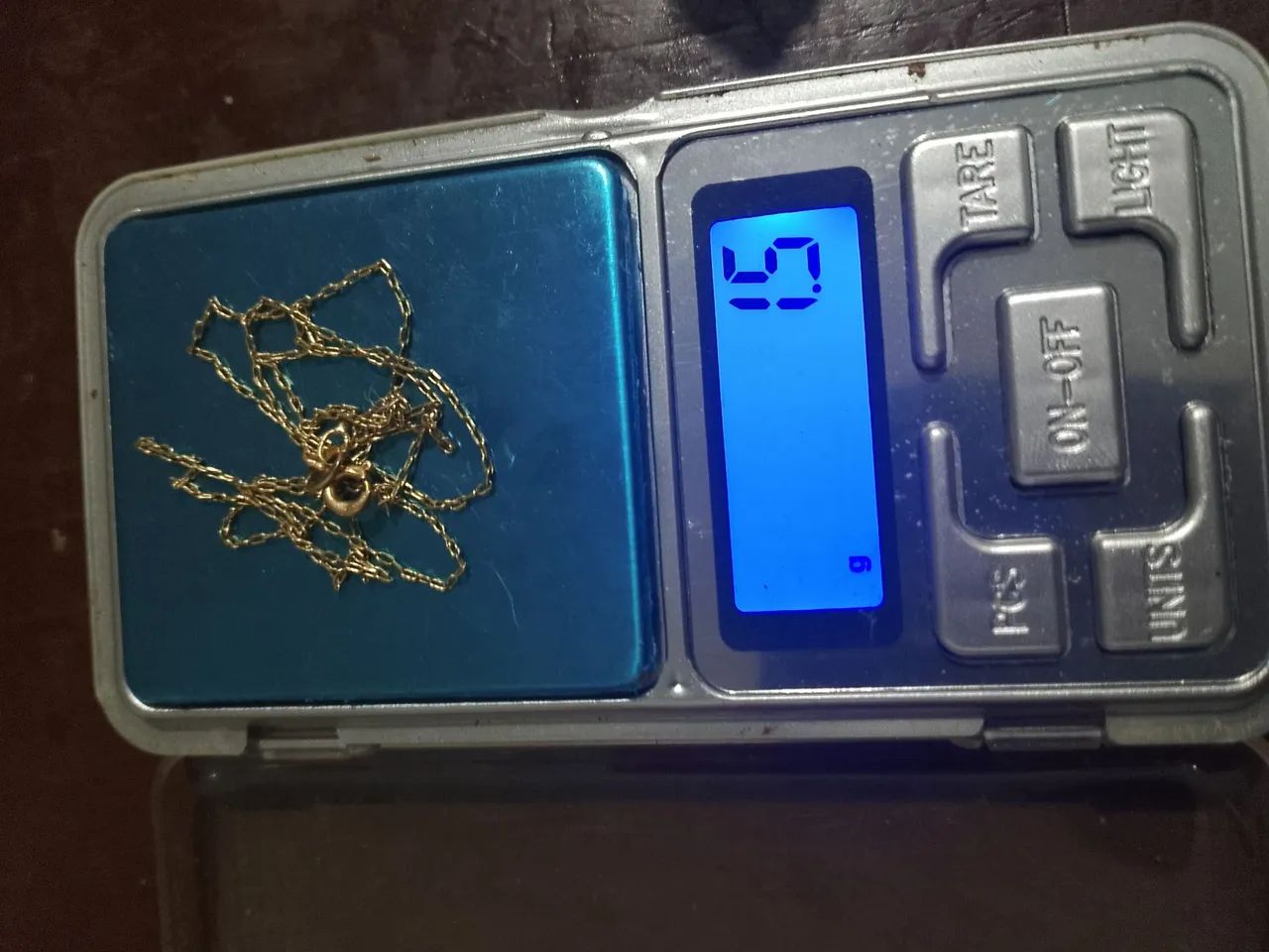 Ouro 18k 750 quero 500 na g - Foto 5