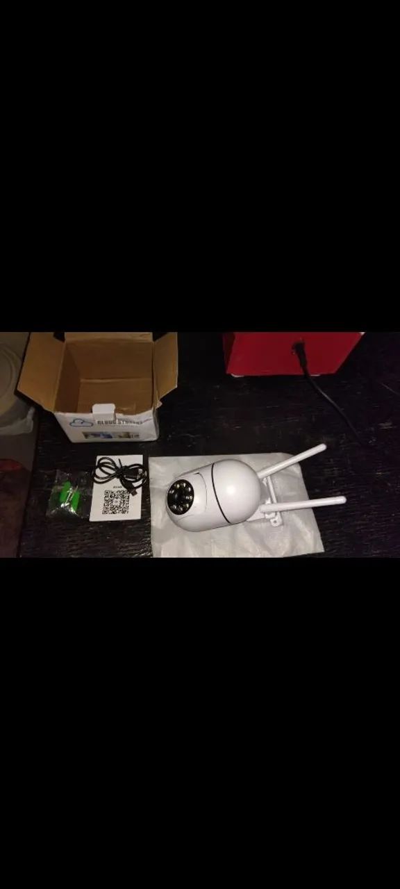 CÂMERA WI FI COM ÁUDIO E VISÃO NOTURNO  - Foto 5