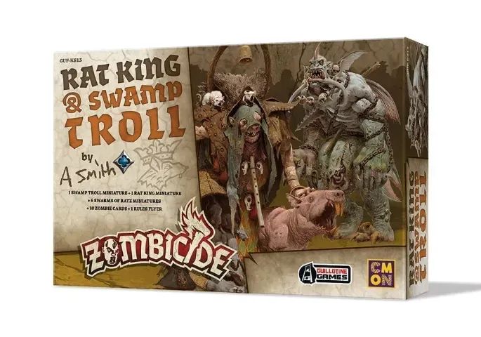 Zombicide - Rat King & Swamp Troll