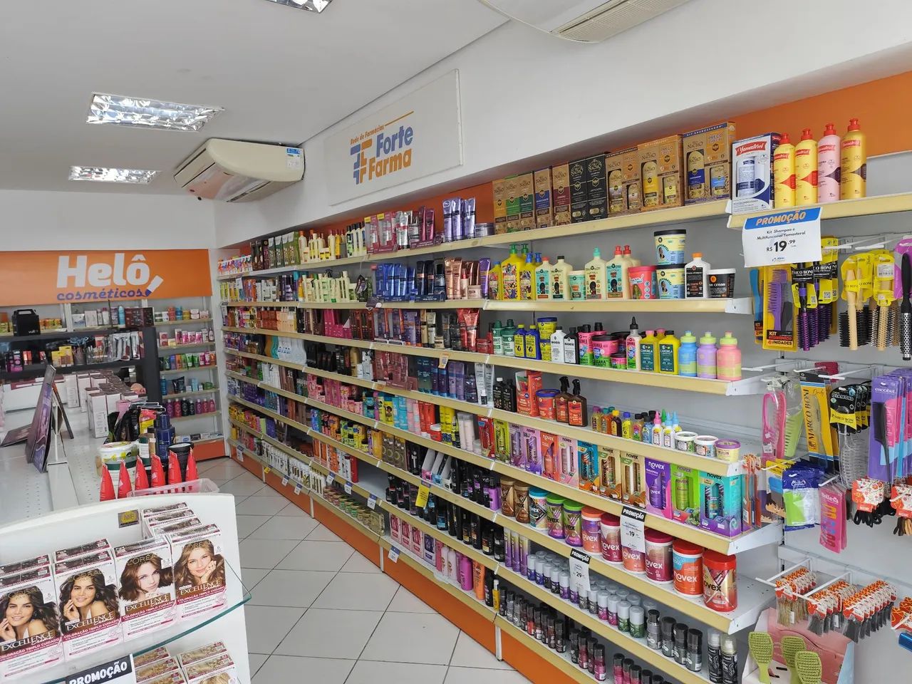 Vendem-se Gôndolas e Prateleiras p/ Farmácia  - Foto 2