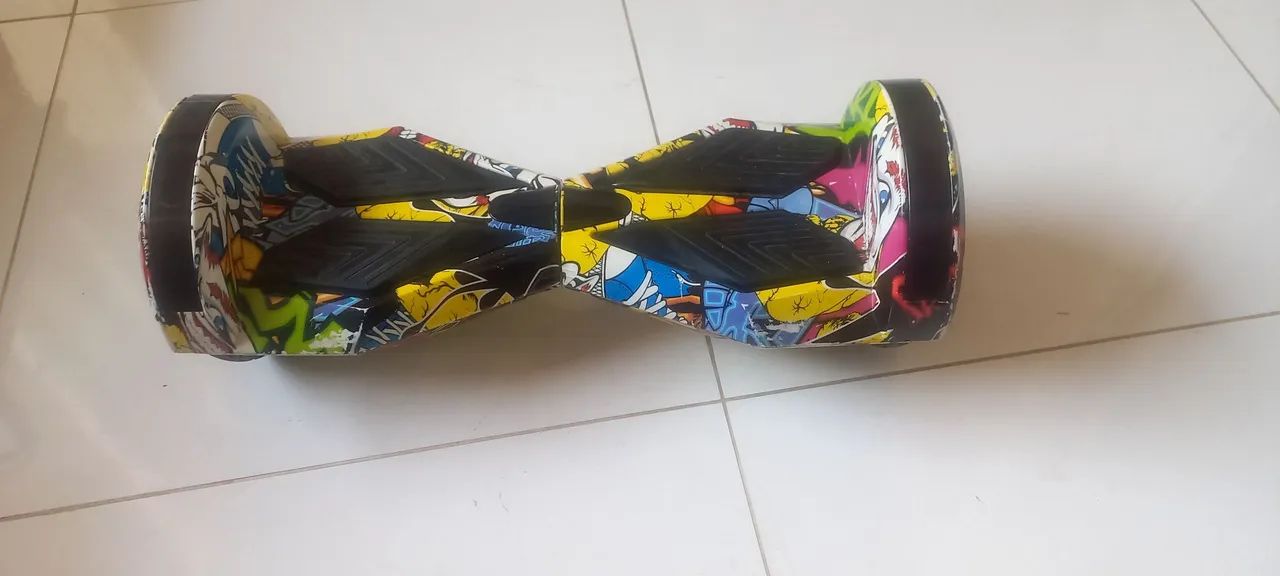 Hoverboard 8.0com chave remoto, bateria nova  - Foto 4