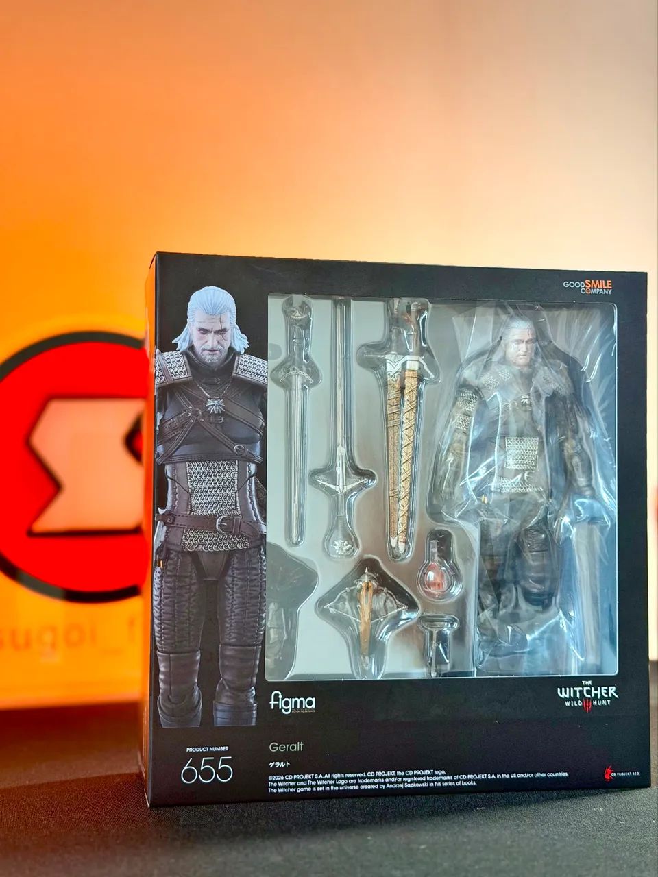 Action Figure Gerald de Rivia Figma - The Witcher 3
