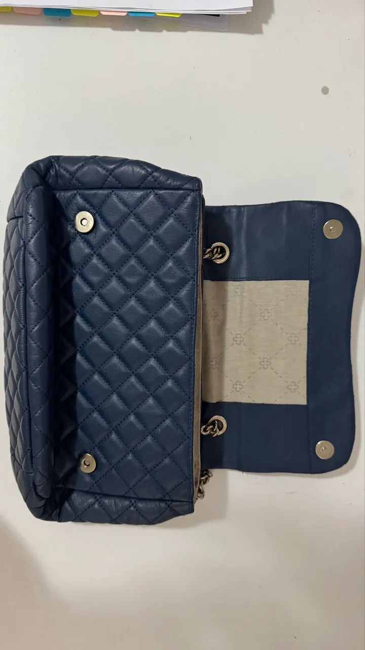 Bolsa capodarte azul petróleo  - Foto 2