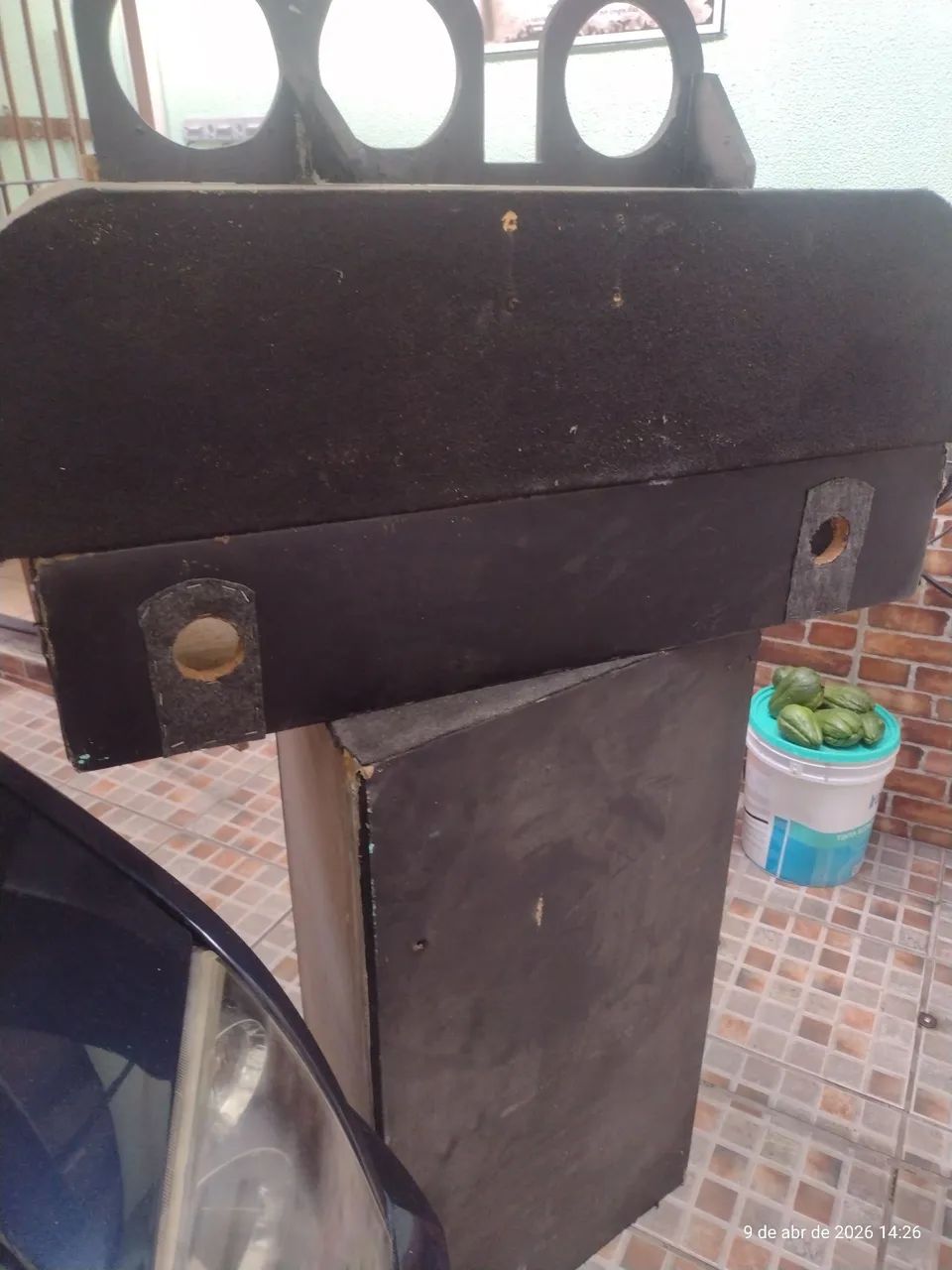 Vendo gabinete de caixas de som p auto - Foto 3