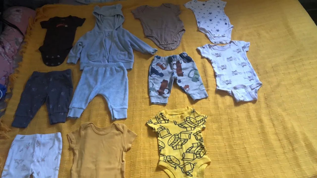 Roupa de bebê recém nascido 