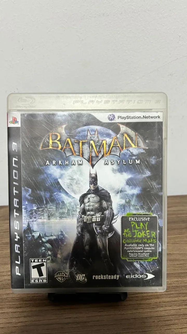 Jogo Batman Akham Asylum - PS3