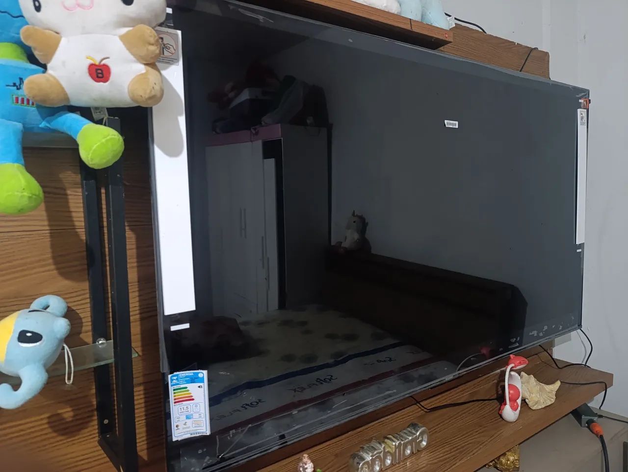 Televisão SEMP Toshiba 65POLEGADAS NO PLASTICO AINDA . MENOS DE 1 MES DE USO !  $3.800  - Foto 2