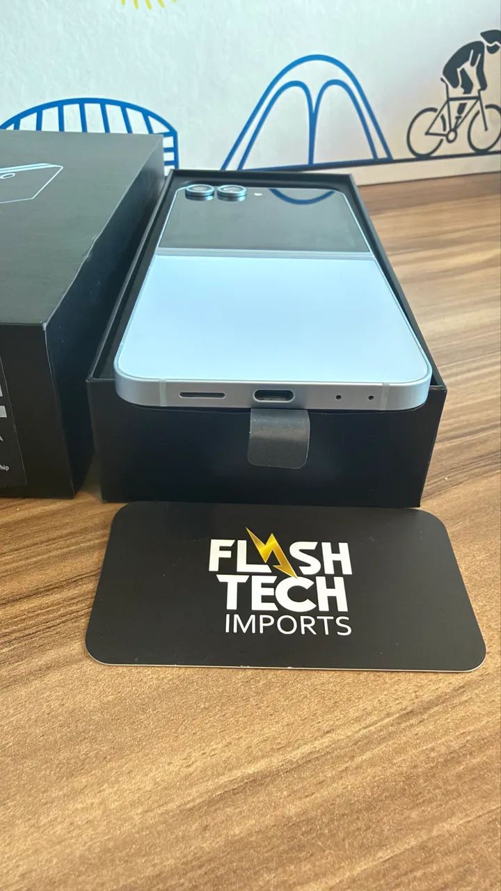 Galaxy z-flip 6 azul 256gb - Foto 2