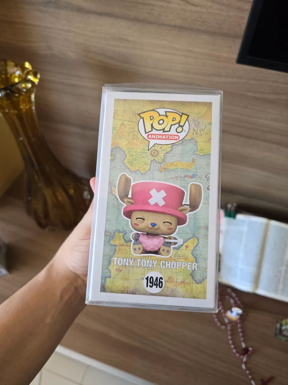 Funko POP Chopper One Piece 1946 (comendo algodão doce) - Foto 4