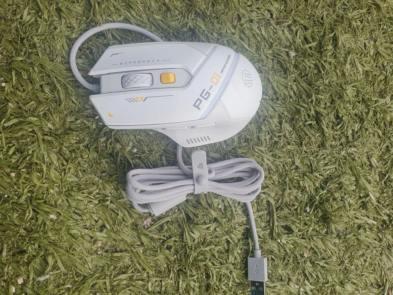 MOUSE GAMER COM FIO - PG-01 inphic - Foto 5