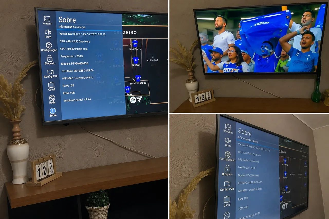 Smart TV Philco 50? Polegadas 4K Ultra HD - PTV50M60SSG