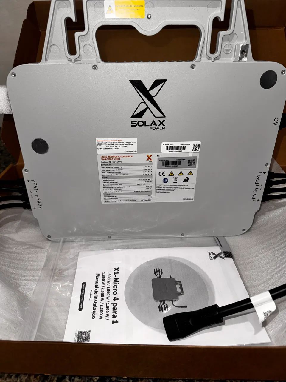Microinversor Solax 2kw