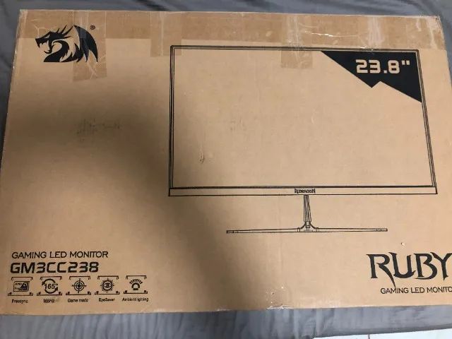 Monitor Gamer Redragon Ruby Full HD 23.8" 165Hz 1ms - Ultrafino - Foto 5