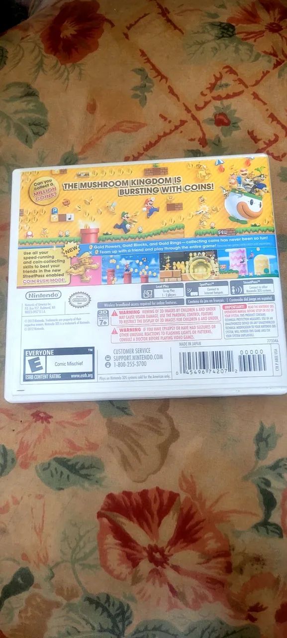 GAME SUPER MARIO BROS 2 EM ÓTIMO ESTADO E COMPLETISSIMO  - Foto 5