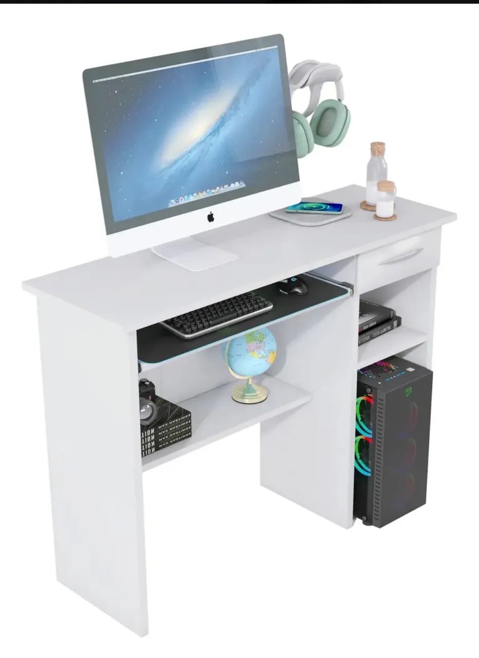Mesa de computador com gaveta  - Foto 3