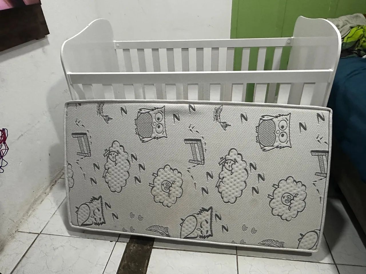 Berço Americano com colchão ortobom  - Foto 2