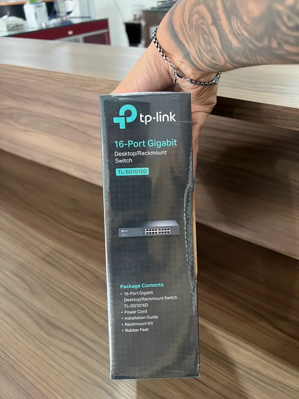 Switch 16 portas Gigabit - TPlink (NOVO)  - Foto 2