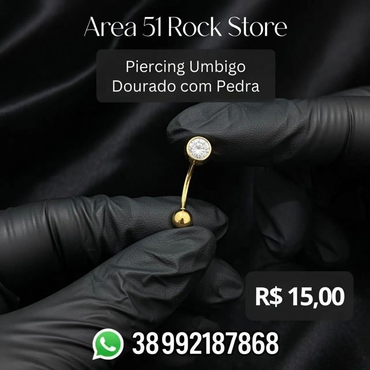 Piercing para umbigo linha Premium  - Foto 4