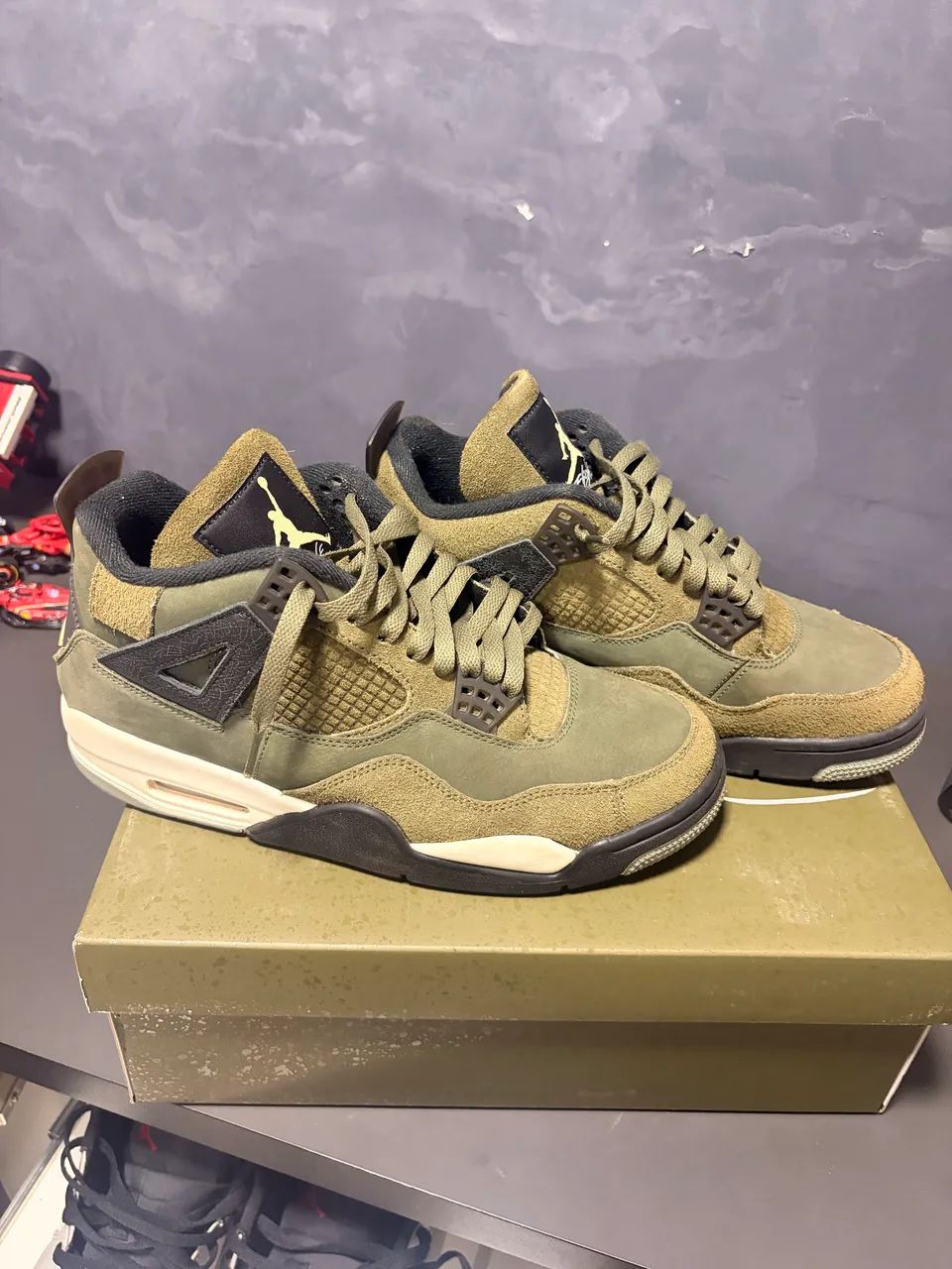Air Jordan 4 Craft Medium Olive