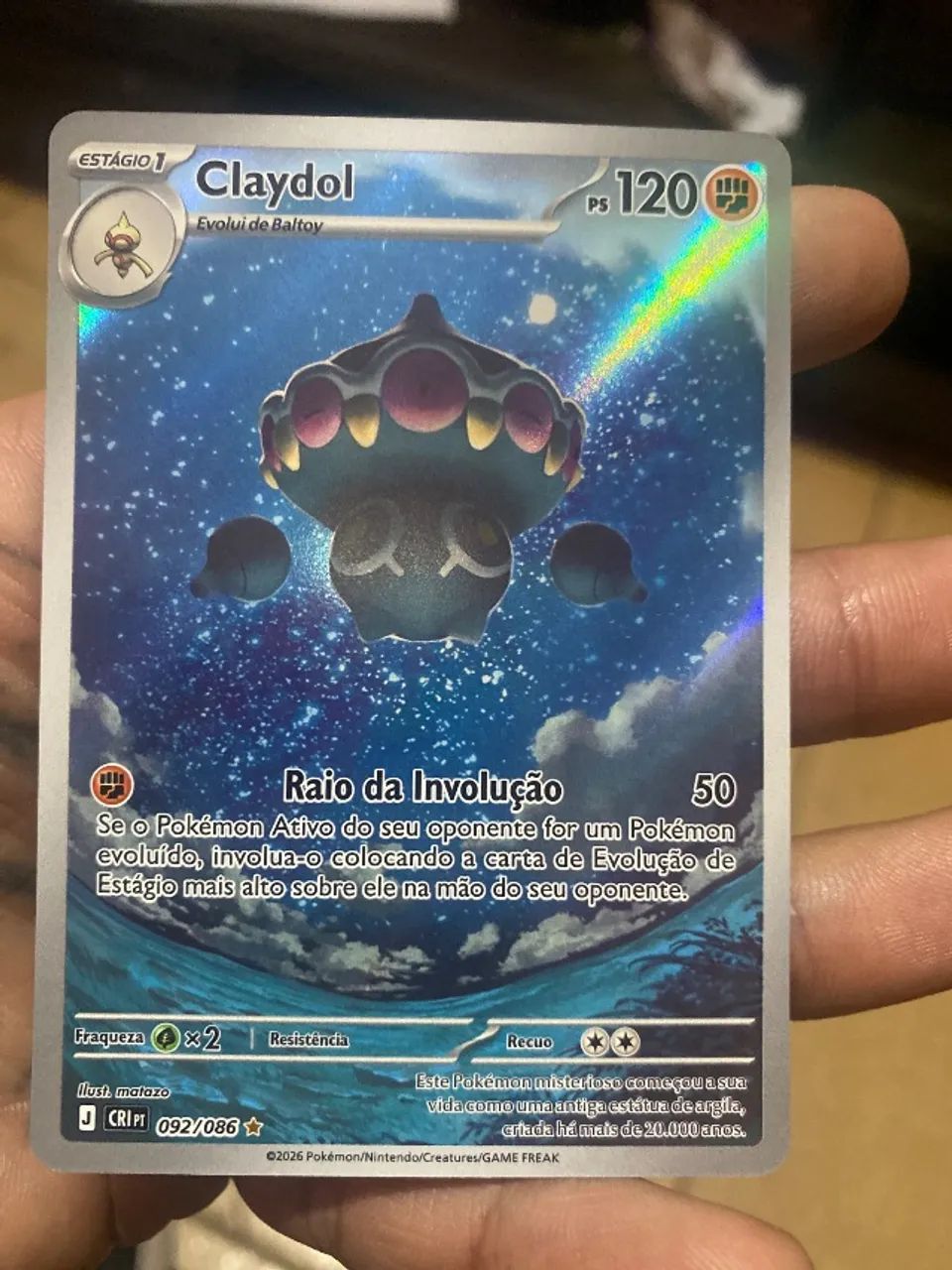 Cart Pokémon - Claydol 092/086
