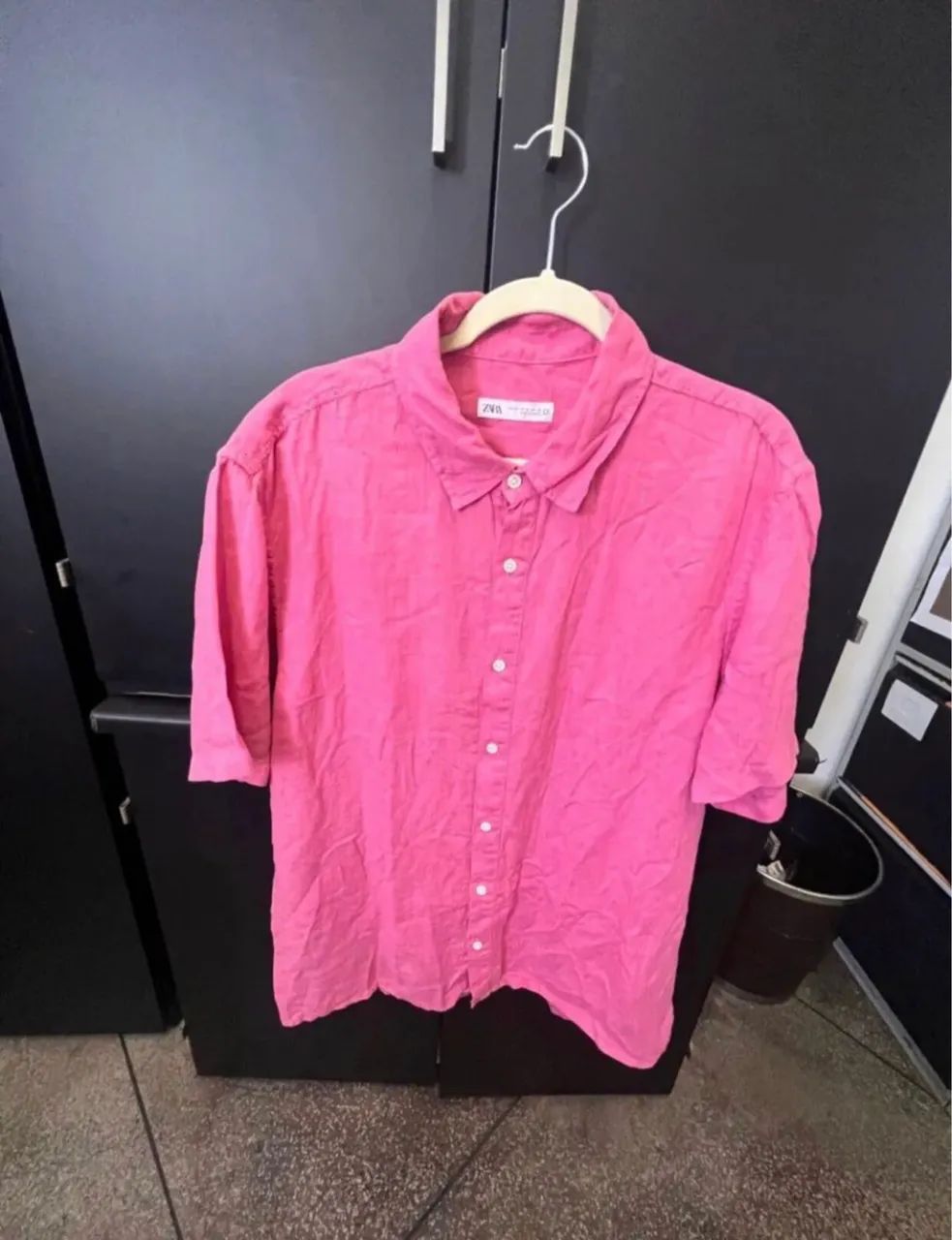 Camisa Zara Tamanho GG  - Foto 4