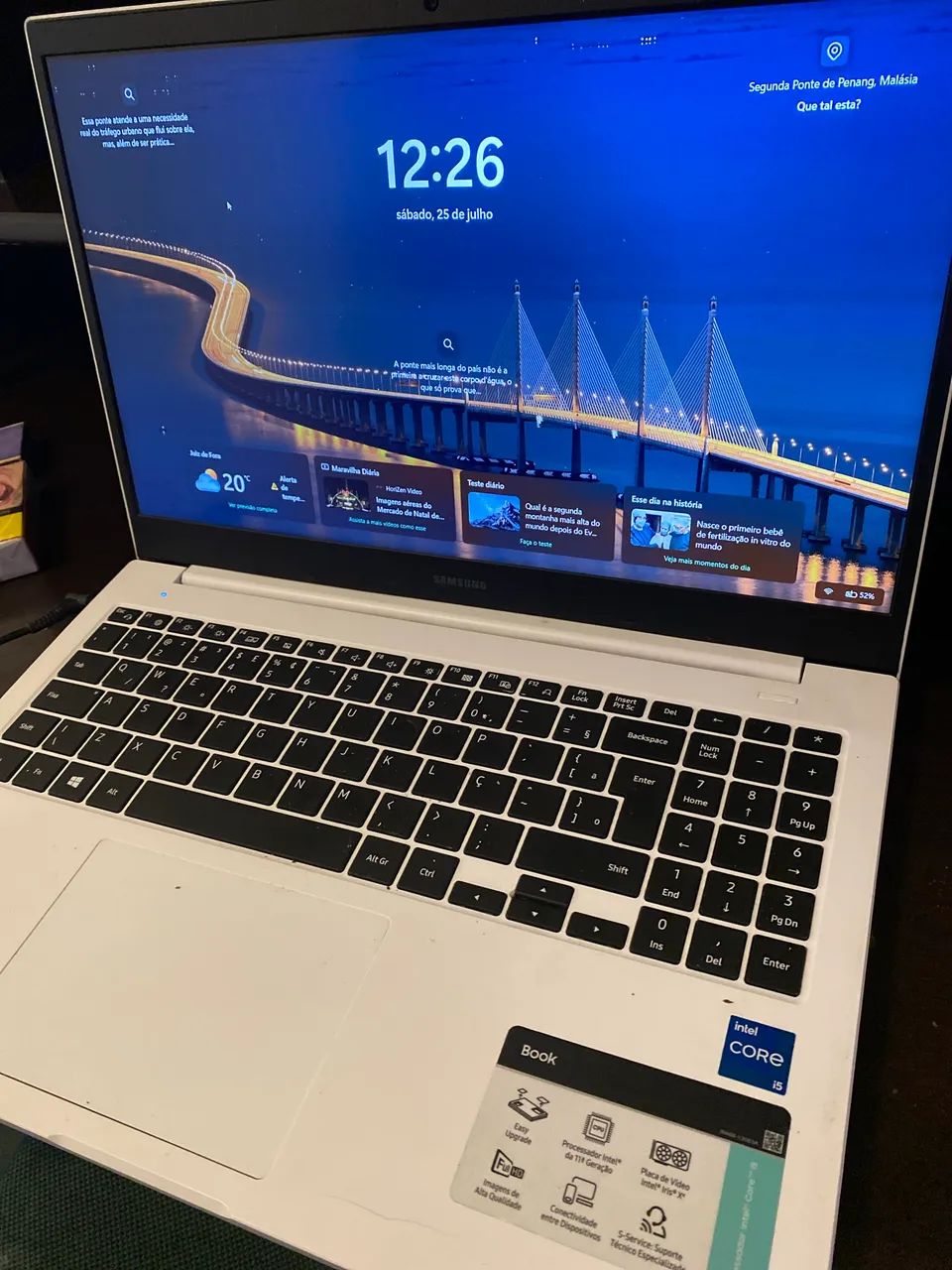 Notebook Samsung i5 