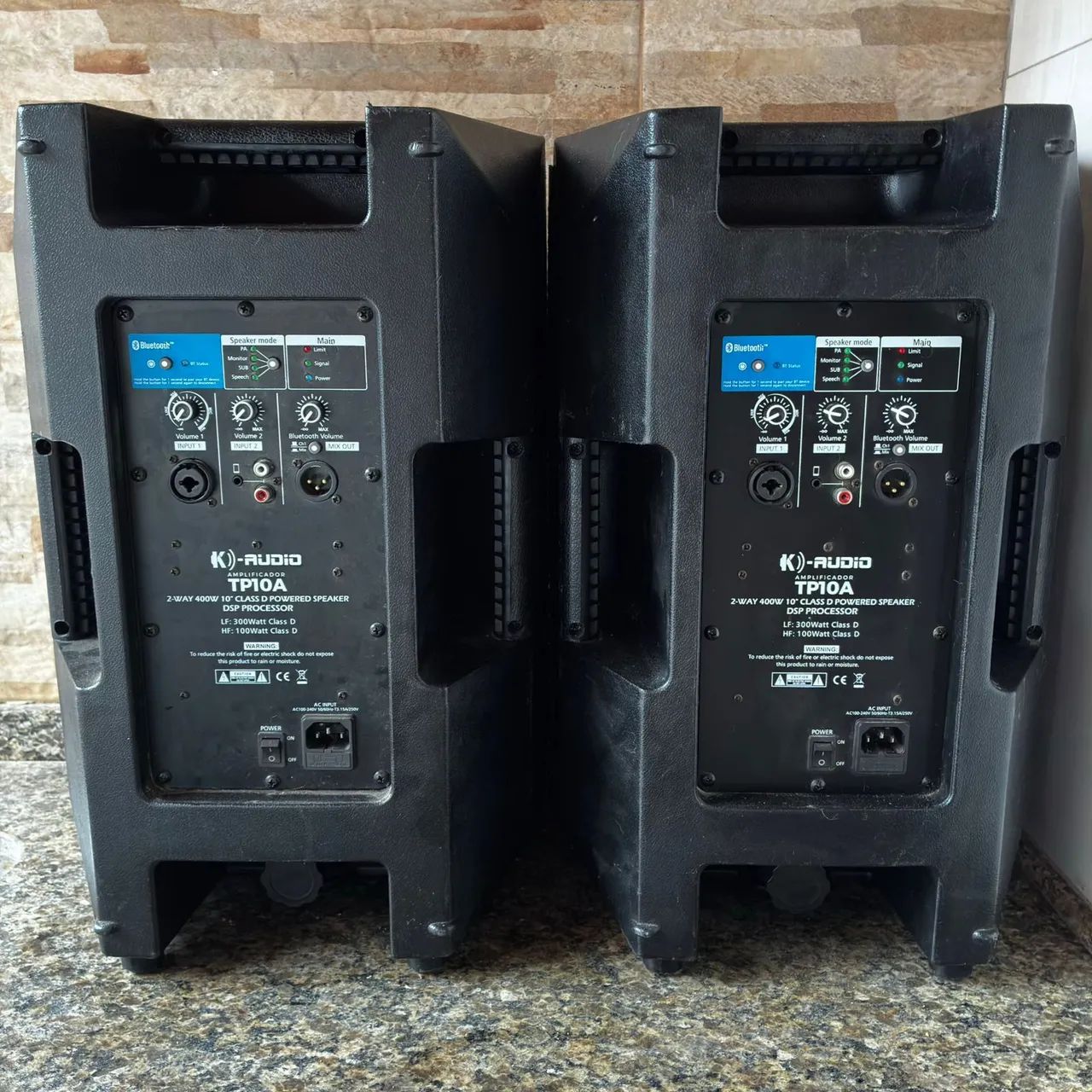 CAIXA ATIVA K-AUDIO TP10A