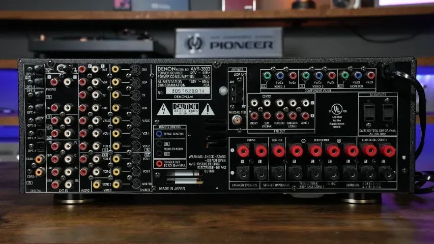 Receiver Denon AVR-3803 que conhesse sabe bem da qualidade e da