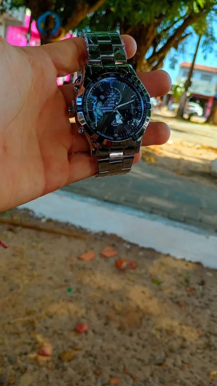 Relógio aço Premium  - Foto 3
