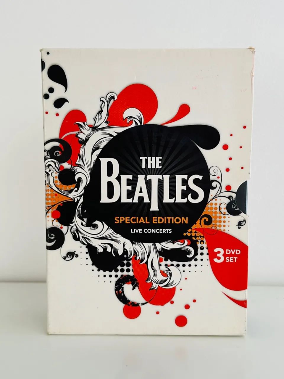 DVD Box The Beatles 3 shows incríveis.