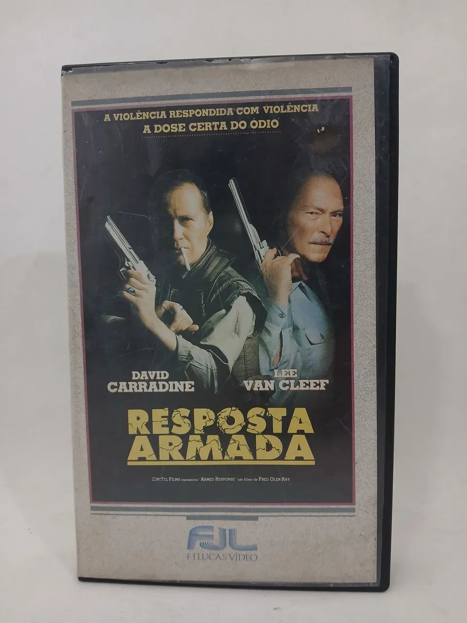 Fita VHS Filme Resposta Armada Original 