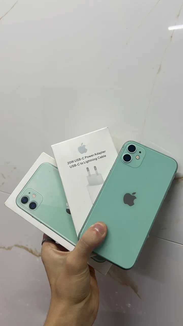 iPhone verde 64g impecável 