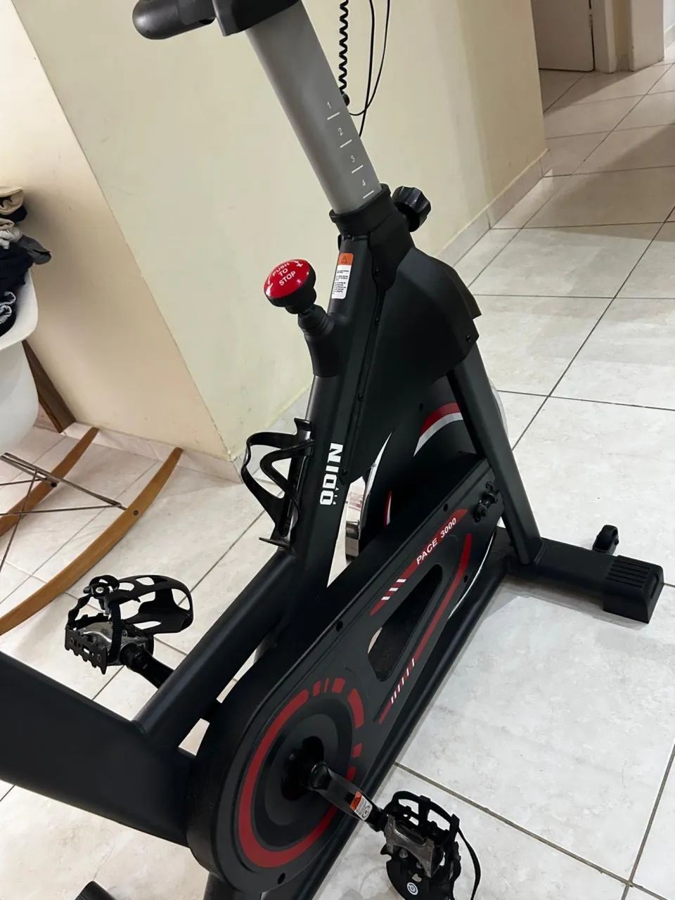 Bicicleta Ergométrica Odin Pace 3000  ? VENDO - SEMINOVA! - Foto 3