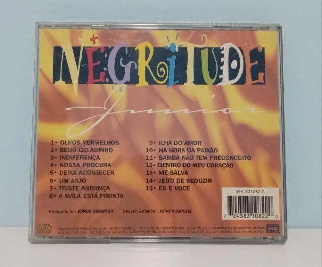 CD Negritude Jr - Gente da Gente - 1995 - Foto 3
