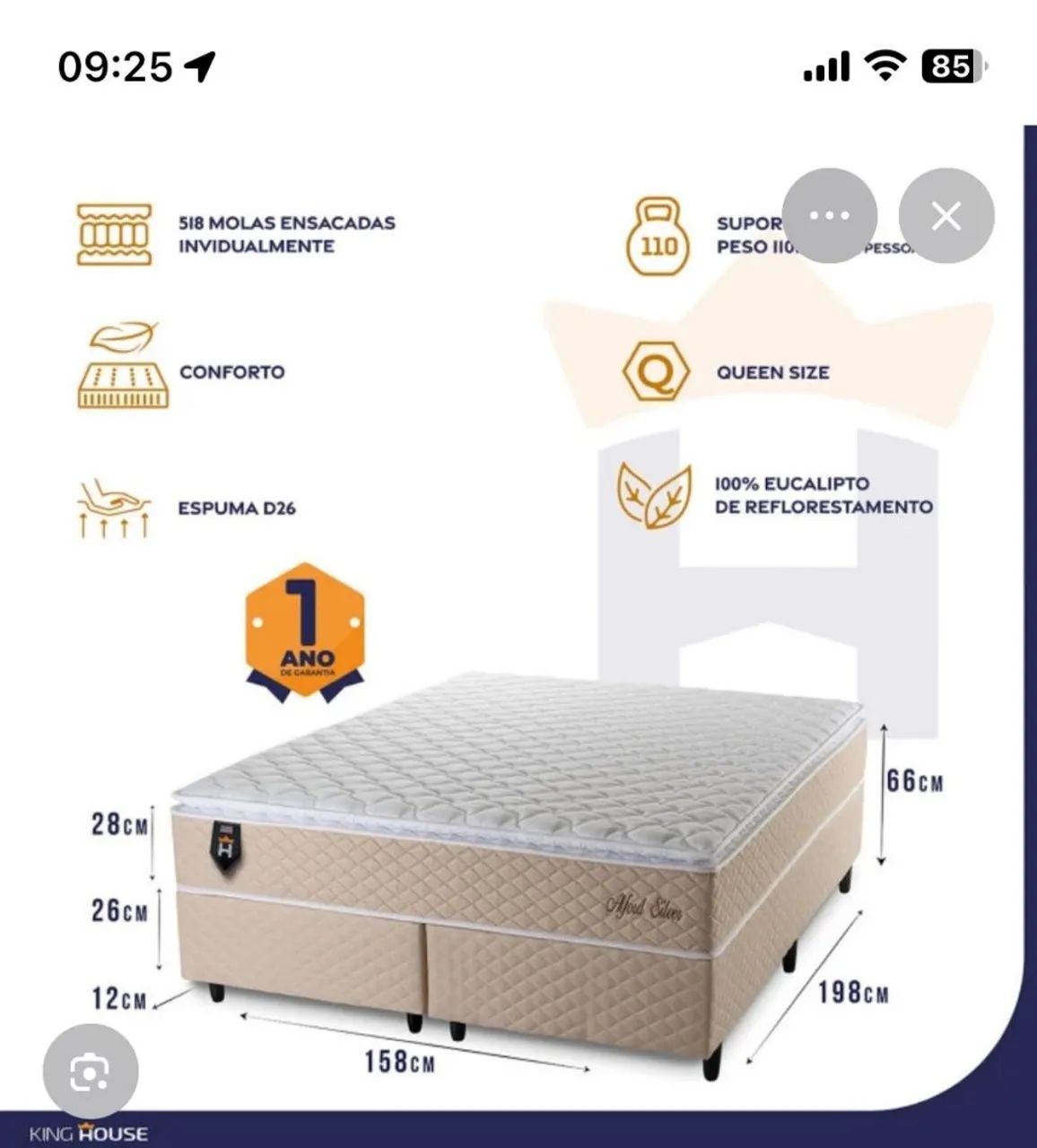 Vendo essa cama *18 WhatsApp  - Foto 2