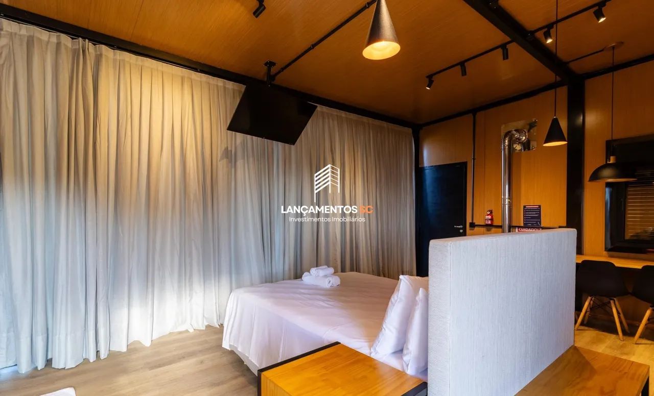 Cabana 100% mobiliada, condomínio de altitude em Anitápolis - Foto 5