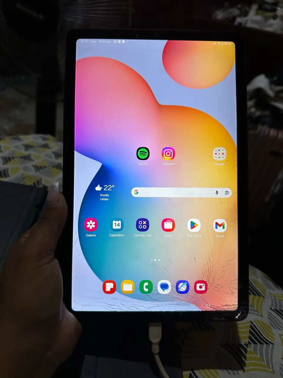 Tablet Samsung S6 lite 128gb - Foto 3