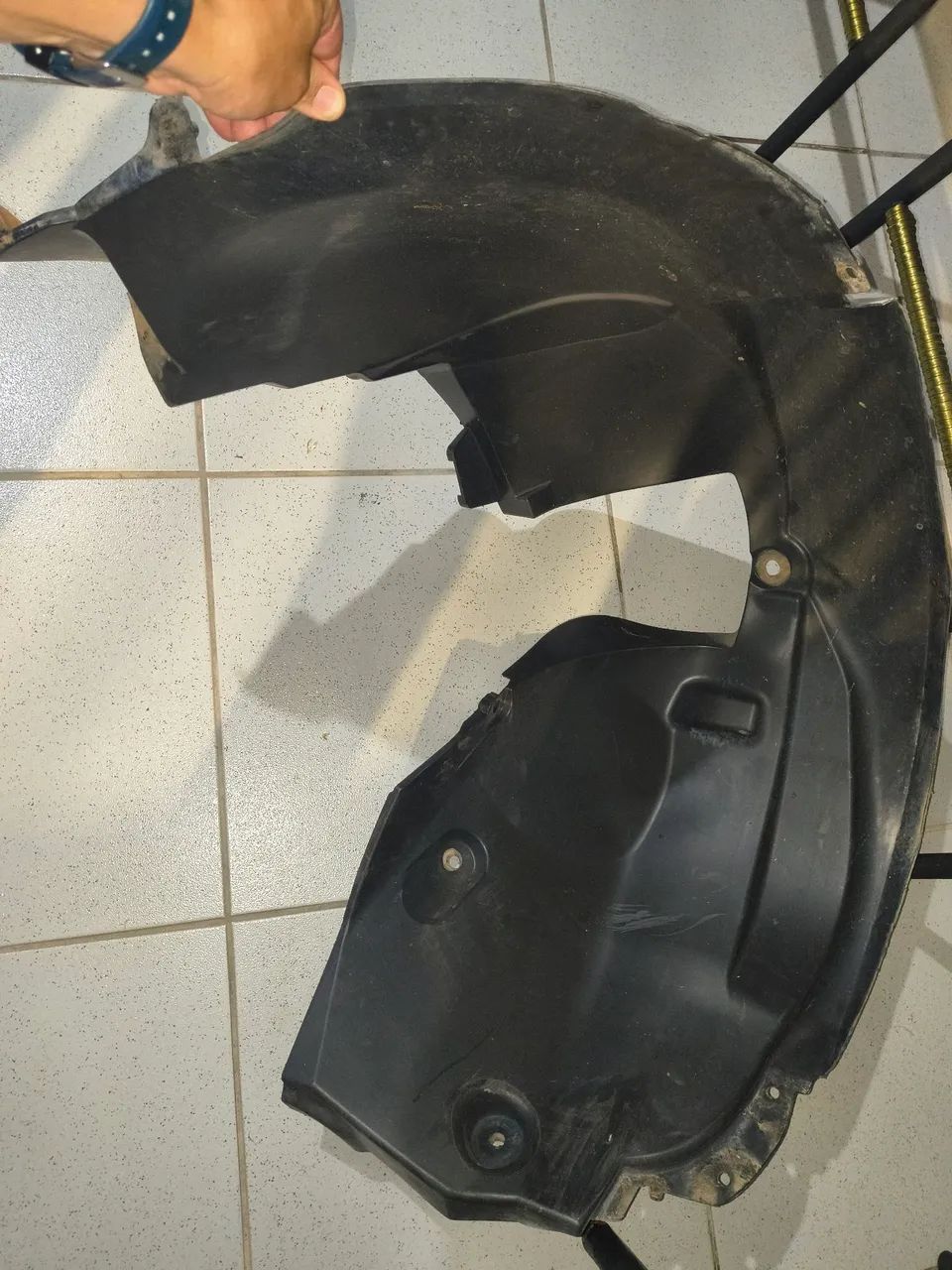 Para barro esquerdo Duster