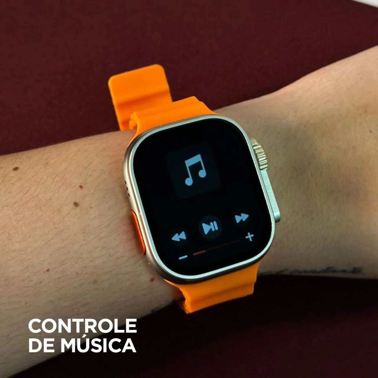 Smartwatch N11 Ultra - Kit 4 Pulseiras - Foto 5