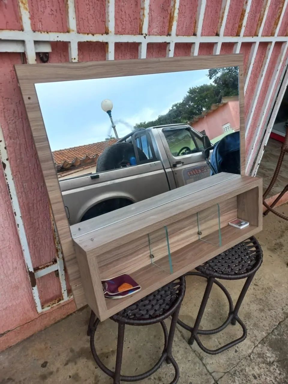 Bancada suspensa com espelho parcelamento em até 12 × - Foto 3